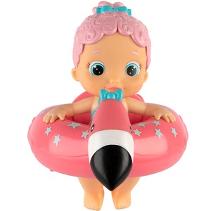 Papusa IMC Bloopies Floaties - Lara 81055, 3 ani+, roz-negru
