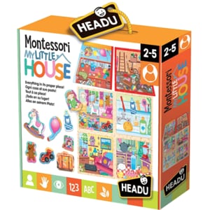 Puzzle HEADU Montessori - Casuta mea HE20836, 2 ani+, 30 piese