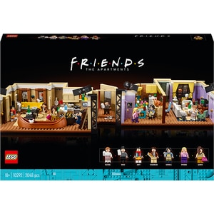 LEGO Icons: Apartamentele din Friends 10292, 18 ani+, 2048 piese