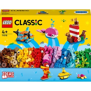 LEGO Classic: Distractie creativa in ocean 11018, 4 ani+, 333 piese