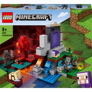 LEGO Minecraft: Portalul ruinat 21172, 8 ani+, 316 piese