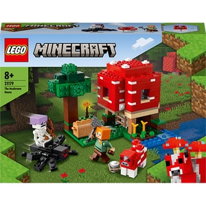 LEGO Minecraft: Casa Ciuperca 21179, 8 ani+, 272 piese