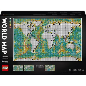 LEGO Art: Harta lumii 31203, 18 ani+, 11695 piese