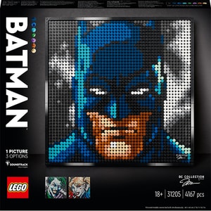 LEGO Art: Batman Jim Lee 31205, 18 ani+, 4167 piese