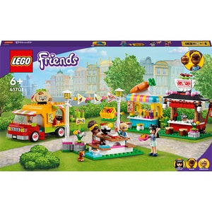 LEGO Friends: Piata cu mancare stradala 41701, 6 ani+, 592 piese