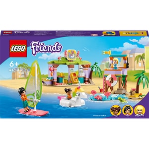 LEGO Friends: Distractie pe plaja de surf 41710, 6 ani+, 288 piese