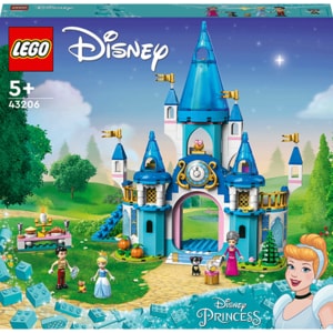 LEGO Disney Princess: Castelul Cenusaresei si al lui Fat-Frumos 43206, 5 ani+, 365 piese