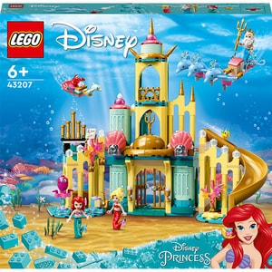 LEGO Disney: Palatul subacvatic al lui Ariel 43207, 6 ani+, 498 piese