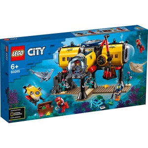 LEGO City: Baza de explorare a oceanului 60265, 6 ani+, 497 piese