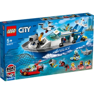 LEGO City: Nava de patrulare a politiei 60277, 5 ani+, 276 piese