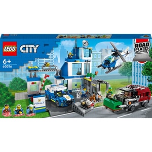 LEGO City: Sectie de politie 60316, 6 ani+, 668 piese
