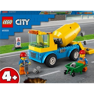 LEGO City: Autobetoniera 60325, 4 ani+, 85 piese