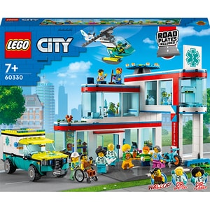 LEGO City: Spital 60330, 7 ani+, 816 piese