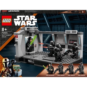 LEGO Star Wars: Atacul Dark Trooper 75324, 8 ani+, 166 piese