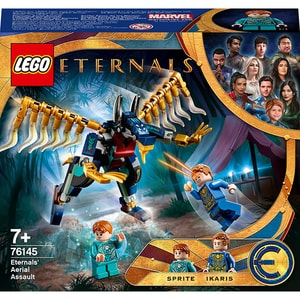 LEGO Super Heroes: Marvel - Asaltul aerian al Eternilor 76145, 7 ani+, 133 piese