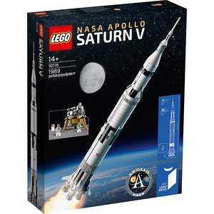 LEGO Ideas: NASA Apollo Saturn V 92176, 14 ani+, 1900 piese