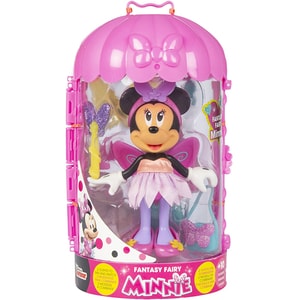 Figurina DISNEY Minnie Mouse cu accesorii - Fantasy fairy 185753, 3 ani+, multicolor 