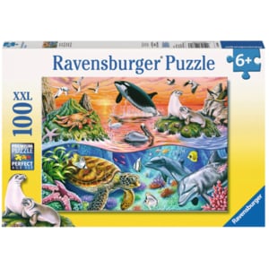 Puzzle RAVENSBURGER Minunatul ocean RVSPC10681, 6 ani+, 100 piese