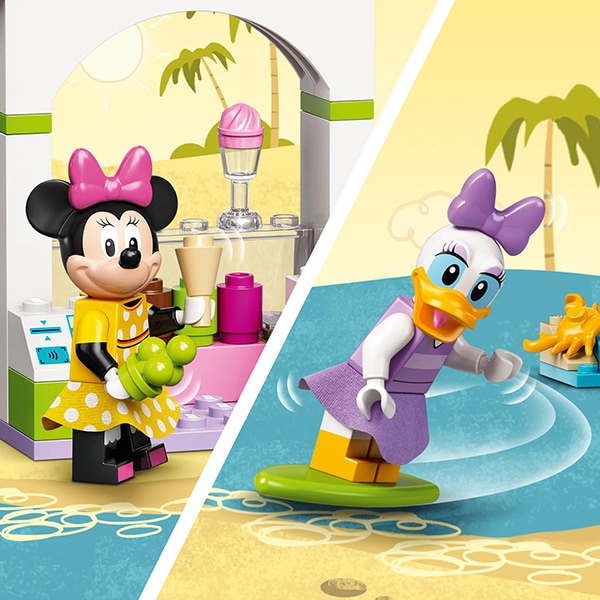 LEGO Mickey and Friends: Magazinul cu inghetata al lui Minnie Mouse 10773, 4 ani+, 100 piese
