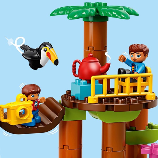 LEGO Duplo: Town Insula tropicala 10906, 2 ani+, 73 piese