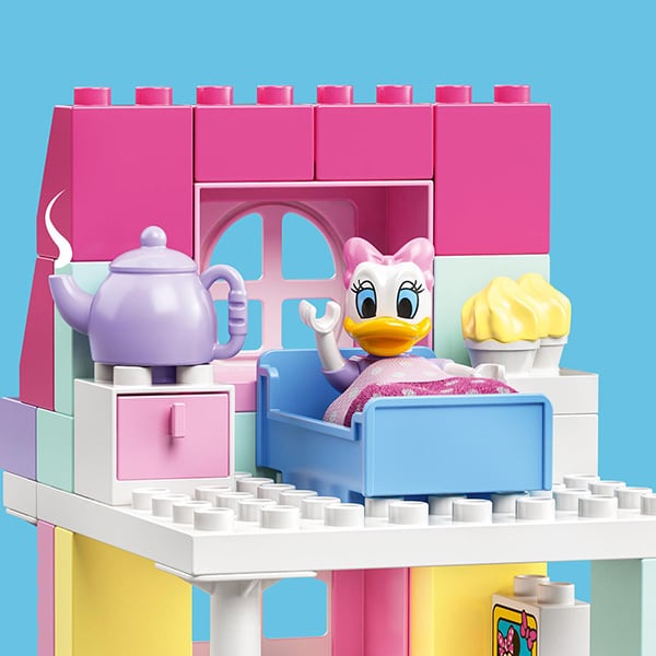 LEGO DUPLO: Casa si cafeneaua lui Minnie 10942, 2 ani+, 91 piese