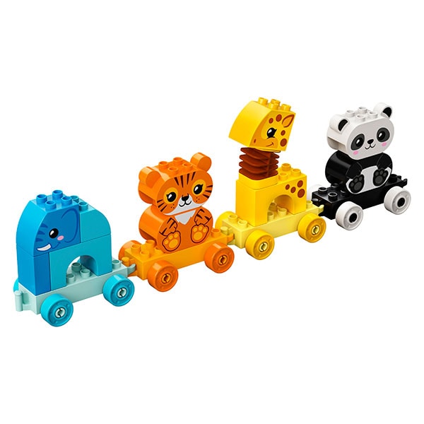 LEGO Duplo: Primul meu tren cu animale 10955, 18 luni+, 15 piese