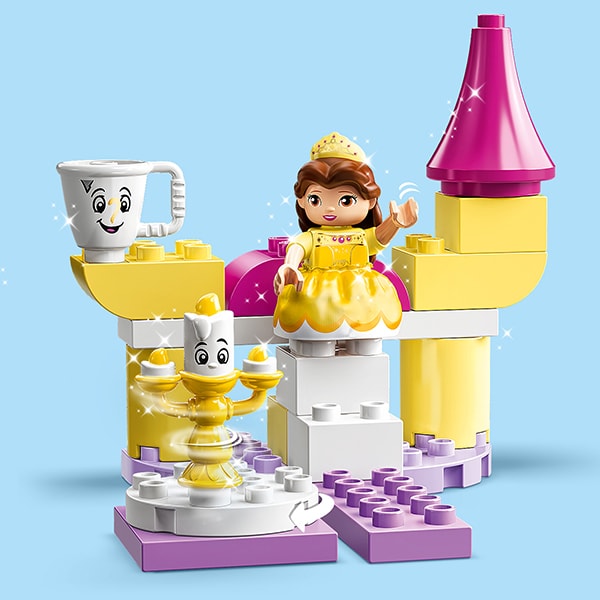 LEGO Duplo: Sala de bal a lui Belle 10960, 2 ani+, 23 piese