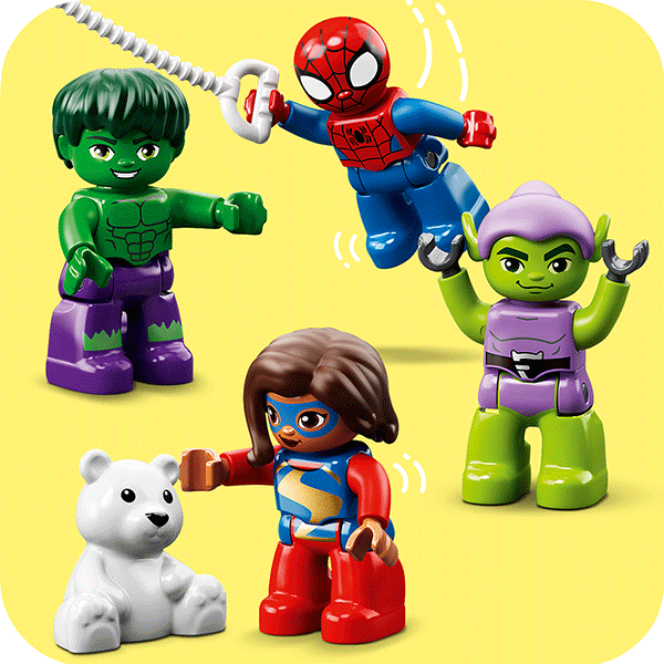 LEGO Duplo: Marvel Omul Paianjen si amicii - aventura in Parcul de distractii 10963, 2 ani+, 41 piese