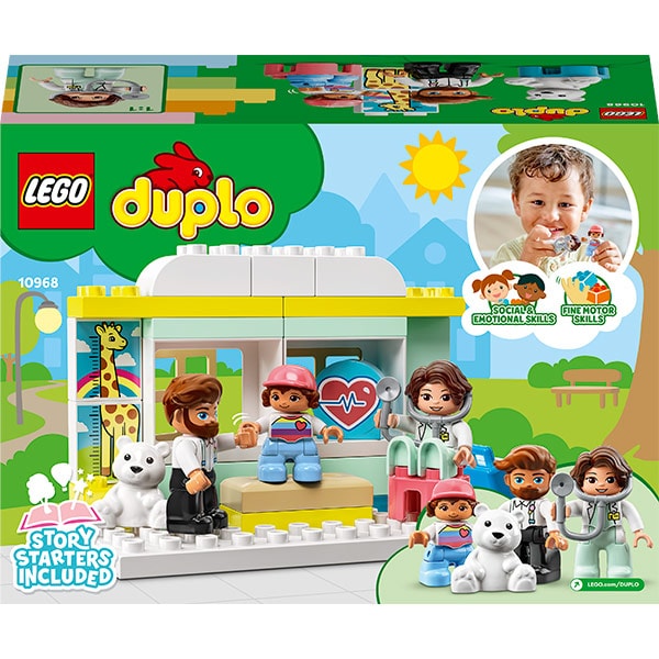 LEGO Duplo: Vizita la doctor pentru salvare 10968, 2 ani+, 34 piese