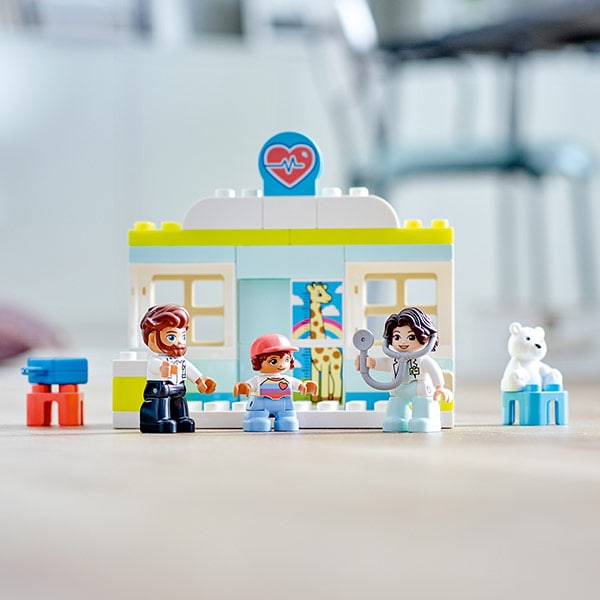 LEGO Duplo: Vizita la doctor pentru salvare 10968, 2 ani+, 34 piese