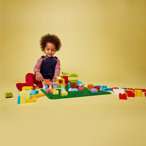 LEGO Duplo: Placa de constructie verde 10980, 18 luni+, 1 piesa