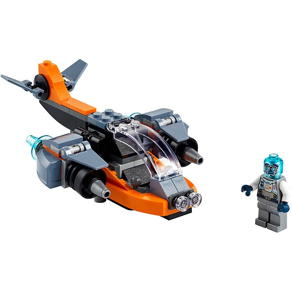 LEGO Creator: Drona cibernetica 31111, 6 ani+, 113 piese