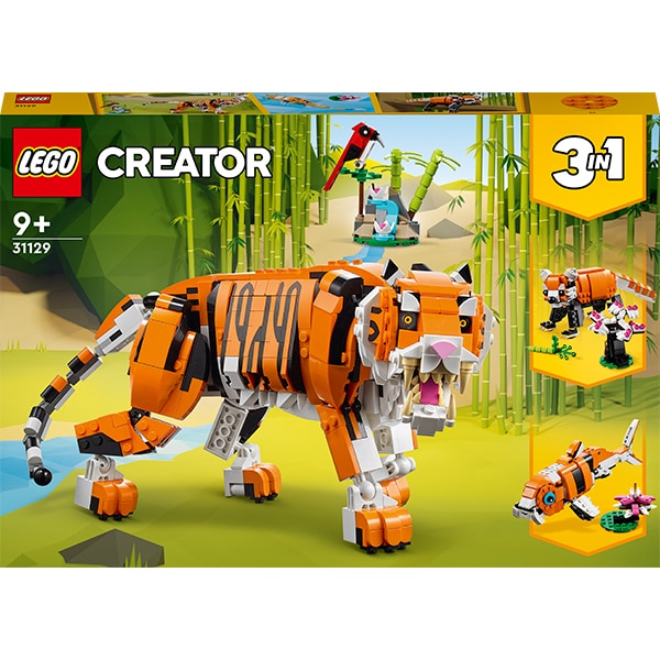 LEGO Creator: Maretul tigru 31129, 9 ani+, 755 piese