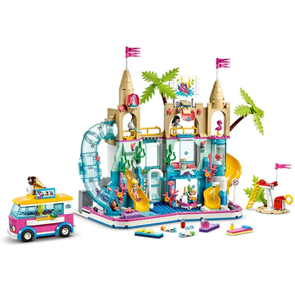 LEGO Friends: Parc acvatic distractiv 41430, 8 ani+, 1001 piese