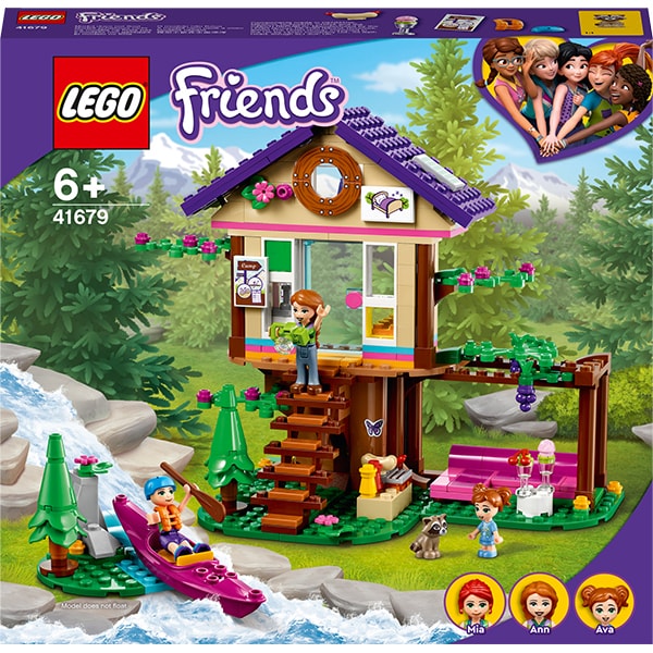 Way Net Connection LEGO Friends: Casa din padure 41679, 6 ani+, 326 piese
