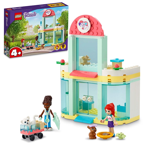 LEGO Friends: Clinica animalutelor 41695, 4 ani+, 111 piese