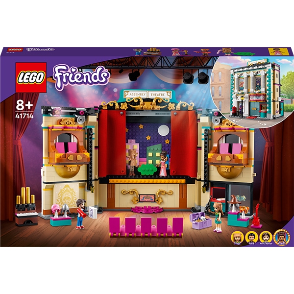 LEGO Friends: Scoala de actorie a Andreei 41714, 8 ani+, 1154 piese