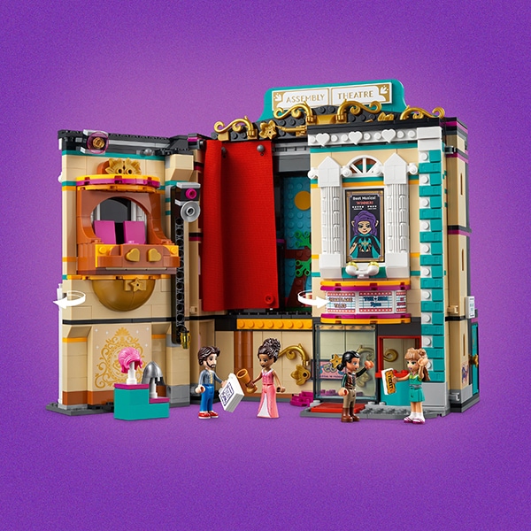LEGO Friends: Scoala de actorie a Andreei 41714, 8 ani+, 1154 piese