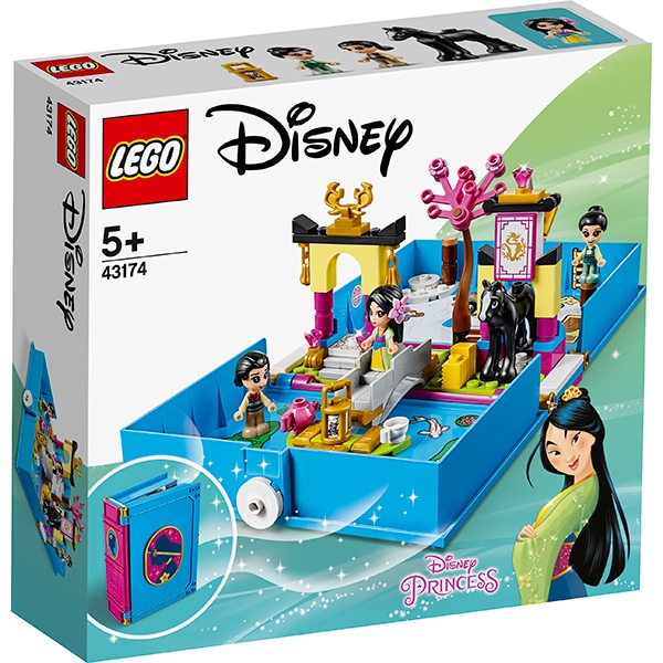 wine compliance virtual LEGO Disney Princess: Aventuri din cartea de povesti cu Mulan 43174, 5  ani+, 124 piese