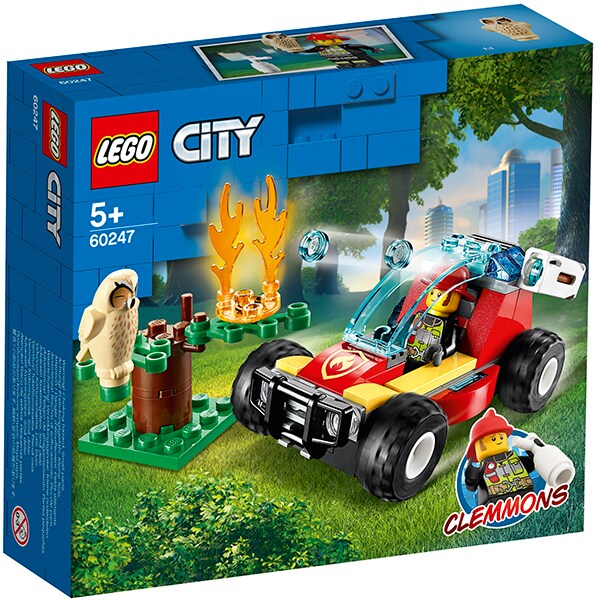 LEGO City: Incendiu de padure 60247, 5 ani+, 84 piese