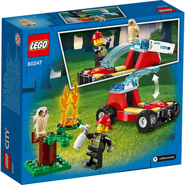 LEGO City: Incendiu de padure 60247, 5 ani+, 84 piese