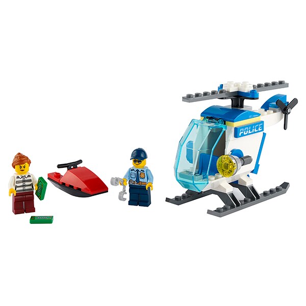 LEGO City: Elicopterul politie 60275, 4 ani+, 51 piese