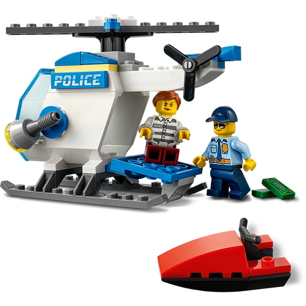 LEGO City: Elicopterul politie 60275, 4 ani+, 51 piese