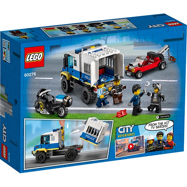 LEGO City: Transportul prizonierilor politiei 60276, 5 ani+, 244 piese