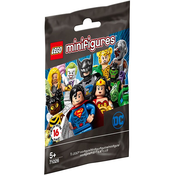 Subjective Go for a walk Ray LEGO Minifigures: Seria DC Super Heroes: 71026, 5 ani+, 9 piese
