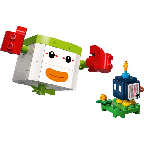LEGO Super Mario: Clovn-mobil Bowser Jr. 71396, 6 ani+, 84 piese