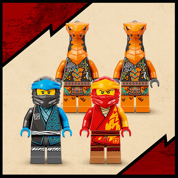 LEGO Ninjago: Templul dragonilor ninja 71759, 4 ani+, 161 piese