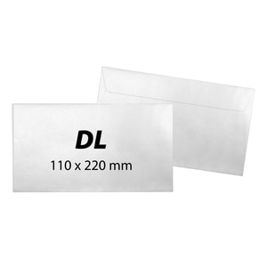 Plic corespondenta autoadeziv VOLUM, DL, 25 bucati