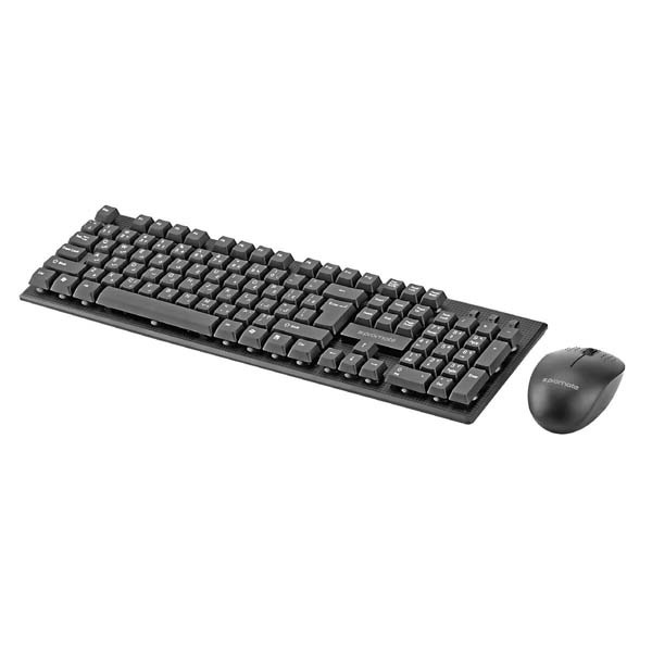 Kit Tastatura Si Mouse Wireless Promate Keymate 3 Usb Negru