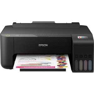 Imprimanta inkjet color EPSON EcoTank L1210 CISS, A4, USB